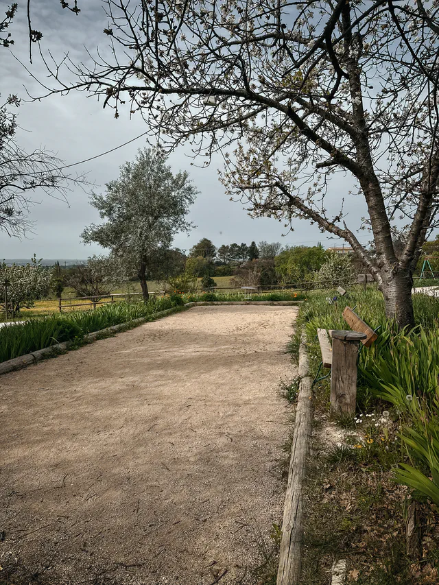Pétanque Court - Les Arnauds Bed & Breakfast in Aix-en-Provence